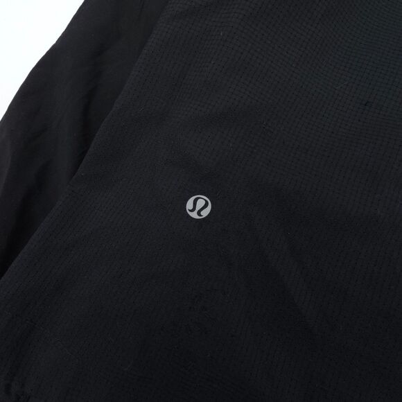 LULULEMON Pack-It Jacket Mesh Ko Texture Deep Coal Black Gray Hoodie Athleisure - Picture 8 of 9